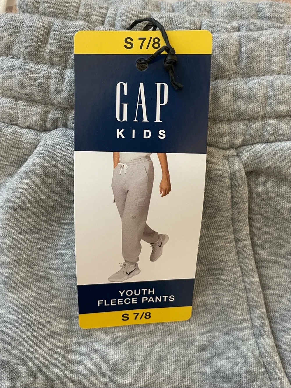 GAP Kids Heather Gray Jogger Sweatpants